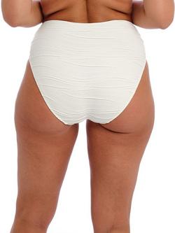 Fantasie Beach Waves High Waist Bikini Bottoms, Linen - view 2, Linen