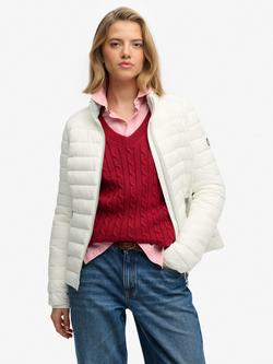 Superdry Fuji Lite Padded Jacket, Off White