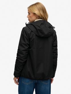 Superdry Essential Tri Windbreaker Jacket - view 2, Black