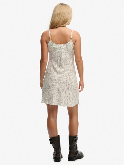 Superdry Ditsy Floral Cami Mini Dress, Light Jade Green - view 2, Light Jade Green