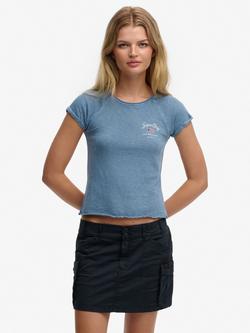 Superdry Cargo Mini Skirt, Eclipse Navy