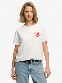 Superdry SD&Co Relaxed T-Shirt, Optic, Optic