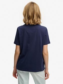 Superdry SD&Co Relaxed T-Shirt, Eclipse Navy - view 2, Eclipse Navy