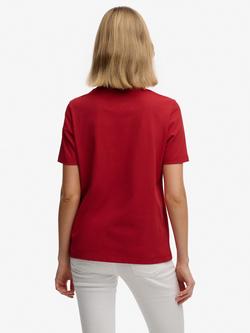 Superdry Varsity Script T-Shirt, Varsity Red - view 2, Varsity Red