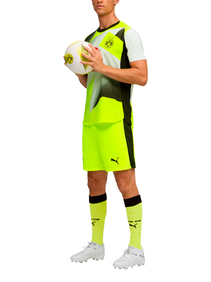 PUMA Borussia dryCELL Football Shorts - view 2, Yellow Alert/Black