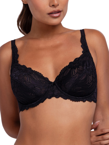 Dorina Angie Full Cup Underwired Bra, Black