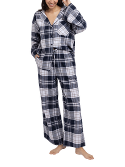 Dorina Harper Check Pyjamas, Ink