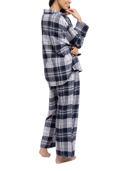 Dorina Harper Check Pyjamas - view 2, Ink