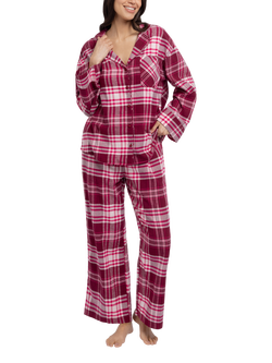 Dorina Harper Check Pyjamas, Red