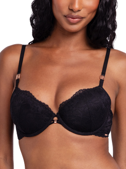 Dorina Jemma Padded Demi Bra, Black