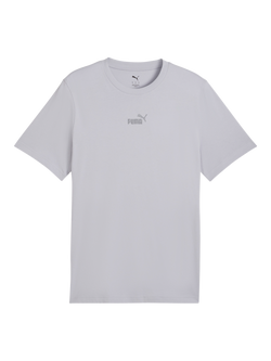 PUMA No.1 Logo T-Shirt, Vibrant Silver