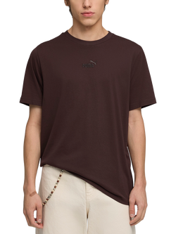 PUMA No.1 Logo T-Shirt, Chocolate Brown