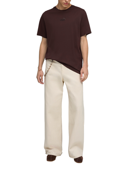 PUMA No.1 Logo T-Shirt - view 2, Chocolate Brown
