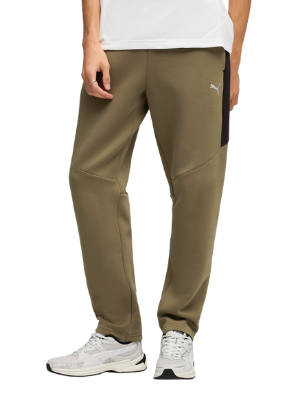 PUMA Evostripe Lounge Trousers, Loden Green