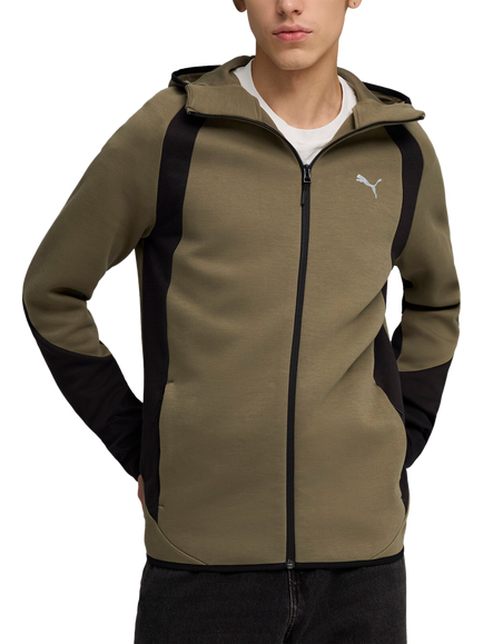 PUMA Evostripe Full-zip Hoodie, Loden Green