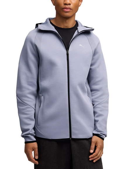PUMA Evostripe Full-zip Hoodie, Gray Sky