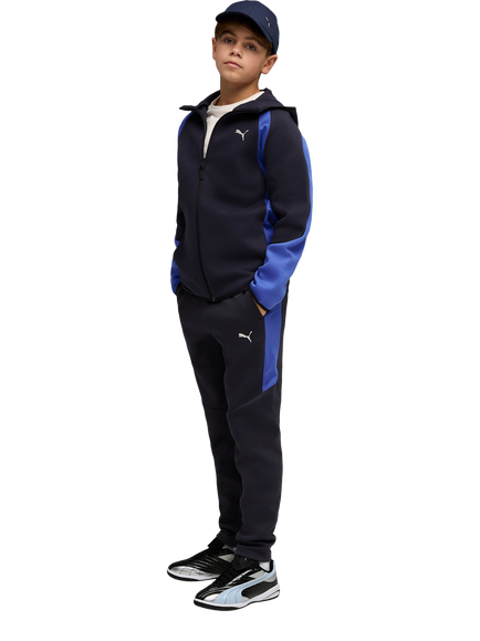 PUMA Kids' Evostripe Trousers, Puma Black - view 2, New Navy