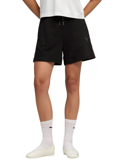 PUMA Women's HER High Waist Shorts, Puma Black