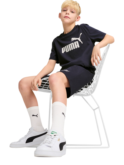 PUMA Kids' Youth Jersey Shorts - view 2, New Navy
