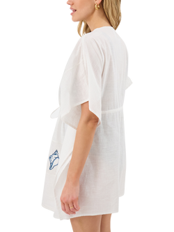 Accessorize Shell Kaftan, Ivory - view 2, Ivory