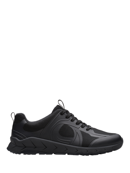 Clarks Kids' Selva Edge Y Trainers, Black, Black