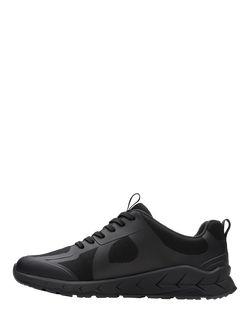 Clarks Kids' Selva Edge Y Trainers, Black - view 2, Black