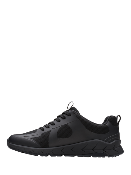 Clarks Kids' Selva Edge Y Trainers, Black - view 2, Black