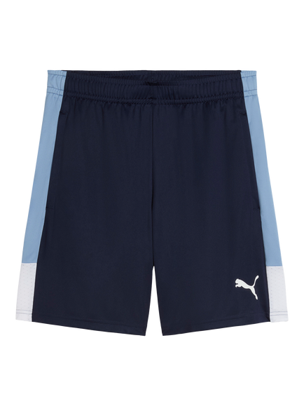 PUMA Training Shorts, Navy/White/Zen Blue