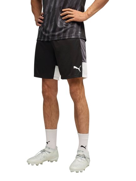 PUMA Training Shorts, Black/White/Gray