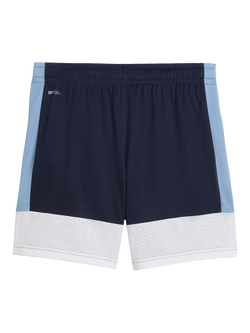 PUMA Kids' Mesh Panel Training Shorts - view 2, Navy/White/Zen Blue