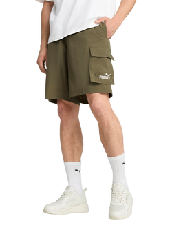 PUMA Woven Cargo Shorts, Loden Green