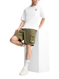 PUMA Woven Cargo Shorts - view 2, Loden Green