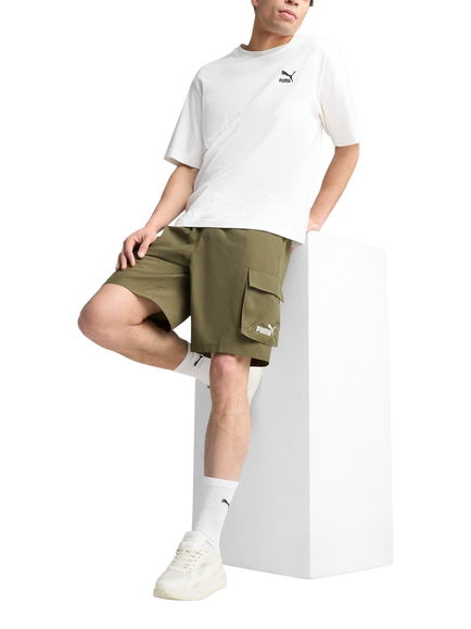PUMA Woven Cargo Shorts - view 2, Loden Green