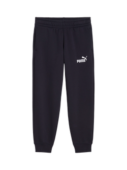 PUMA Kids' Regular Fleece No 1 Logo Joggers, Blue Navy