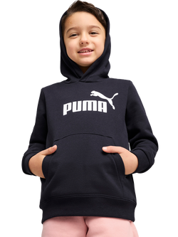 PUMA Kids' No. 1 Logo Pullover Hoodie, Navy