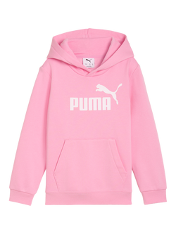PUMA Kids' No. 1 Logo Pullover Hoodie, Pink Shimmer