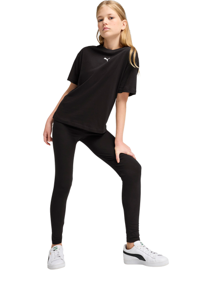 PUMA Kids' Youth Short Sleeve Boxy T-Shirt - view 2, Black Black