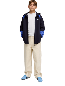 PUMA Kids' Evostripe Zip Through Hoodie - view 2, New Navy