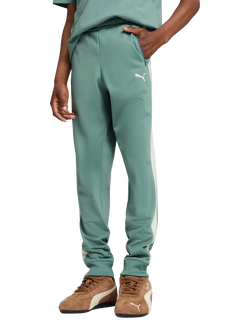 PUMA Kids' T7 Always On Track Pants, Green Mid