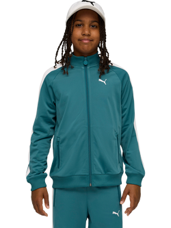 PUMA Kids' Youth Track Jacket, Dark Green