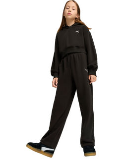 PUMA Kids' Youth Relaxed Drawstring Joggers - view 2, Puma Black