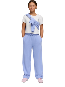 PUMA Kids' Youth Relaxed Drawstring Joggers - view 2, Intense Lavender