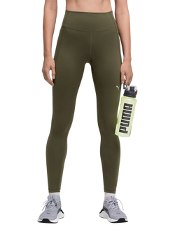 PUMA CLOUDSPUN High Waist Tights, Dark Olive