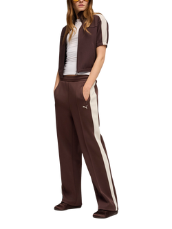 PUMA T7 Always On Straight Track Pants, Puma Black - view 2, Chocolate Brown