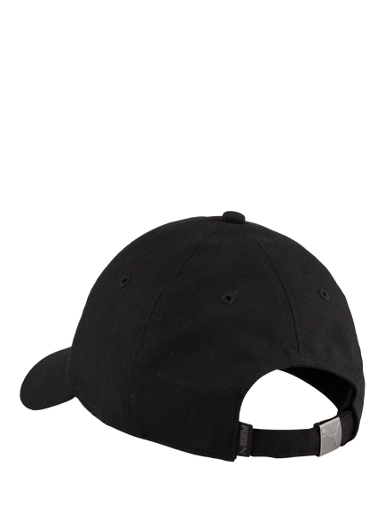 PUMA Wardrobe Essentials Linen Blend Dad Cap - view 2, Puma Black