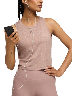 PUMA CLOUDSPUN Training Tank Top, Sandstone Heather