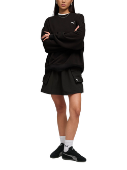 PUMA Wardrobe Essentials Oversized Sweatshirt - view 2, Puma Black