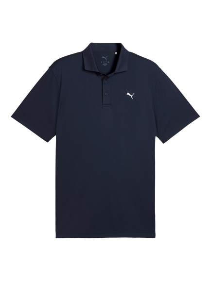 PUMA Pure 3.0 Golf Polo Shirt, Deep Navy