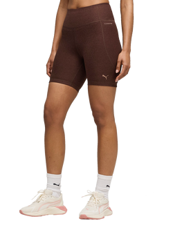 PUMA Women's dryCELL Short Tights, Chocolate Brown