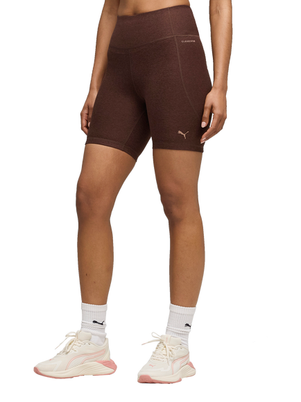 PUMA Women's dryCELL Short Tights, Chocolate Brown